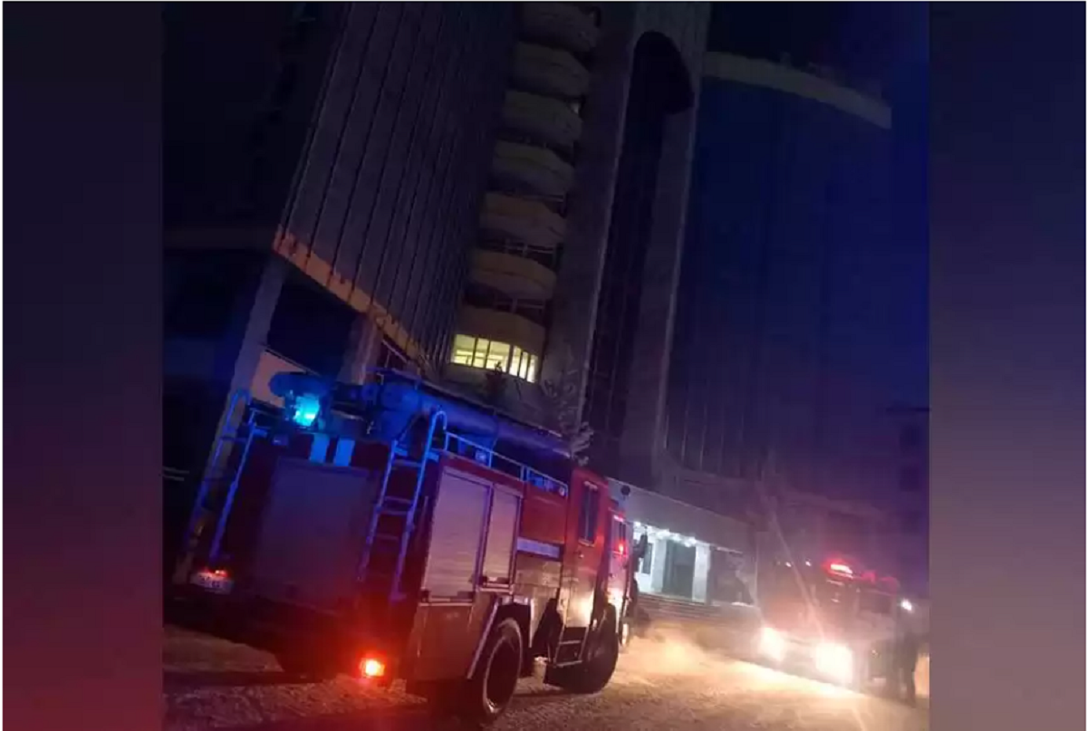 Пожар в павлодарской гостинице: эвакуировано 200 человек