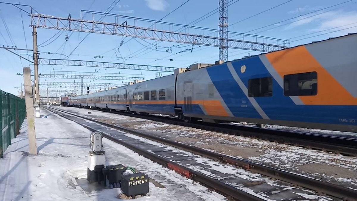 Движение поезда сообщением "Алматы-2 - Петропавловск" приостановят