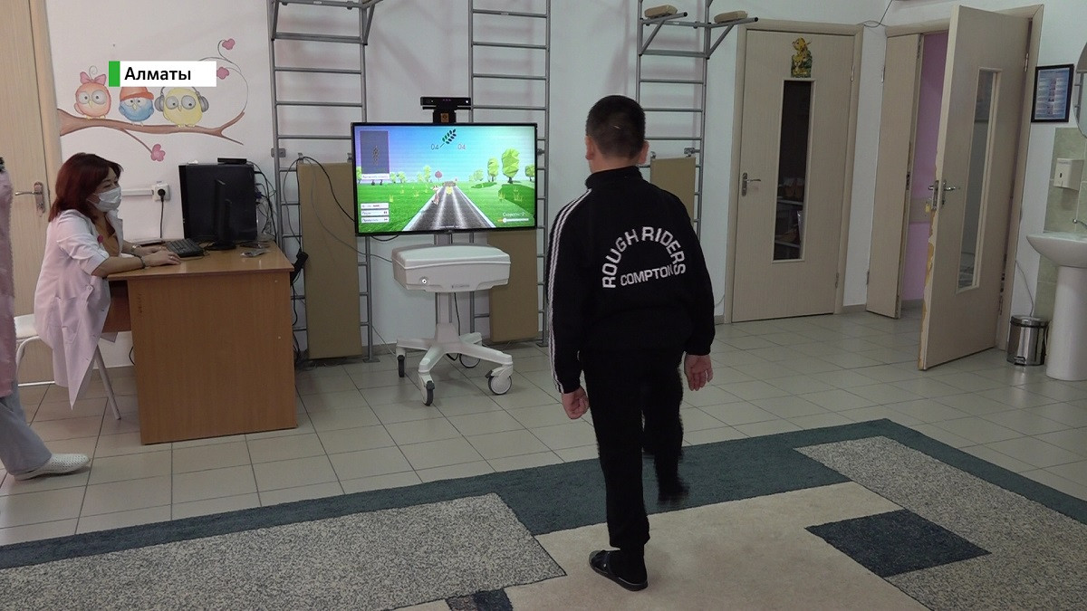 Инновационный метод реабилитации детей запустили в Алматы