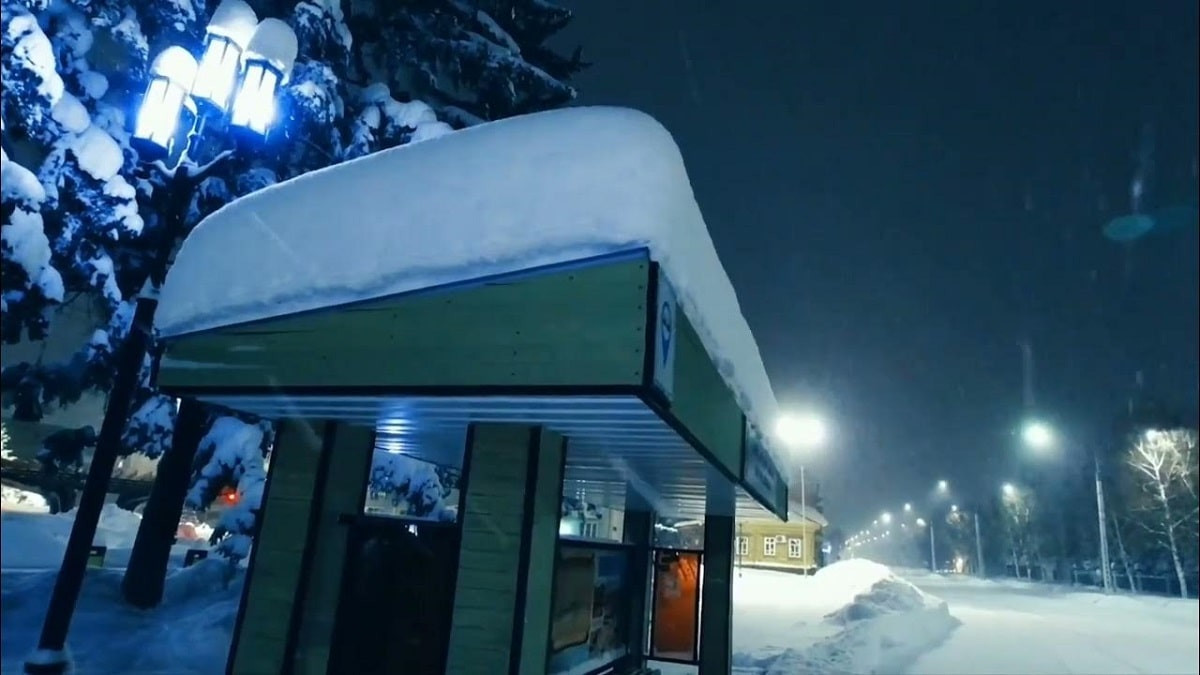 Больше полуметра снега за сутки выпало в Усть-Каменогорске (видео)