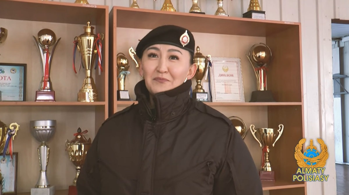 Боец СОБРа из Алматы стала чемпионкой Казахстана по рукопашному бою 