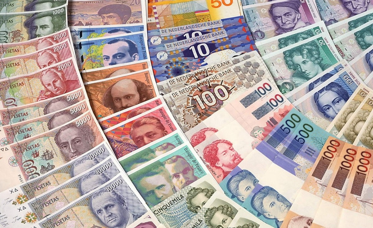валюты мира таблица с фото
