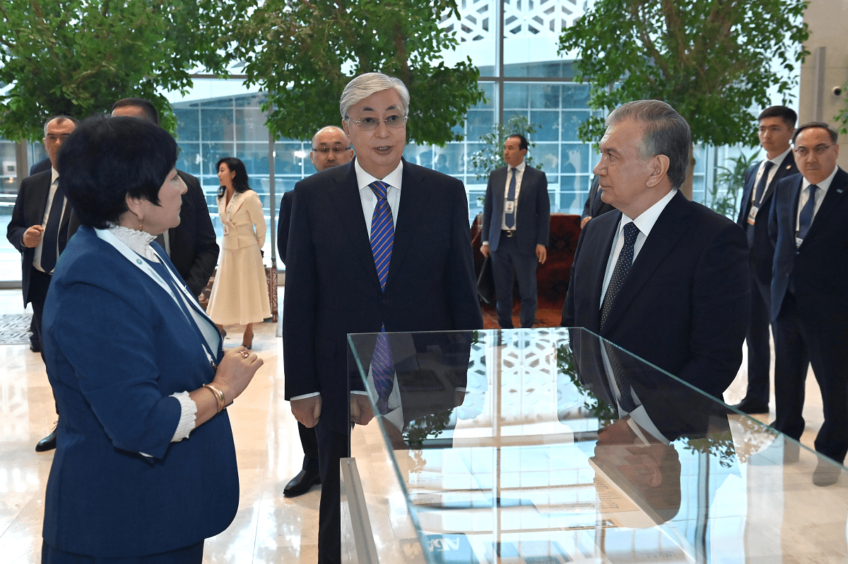  Касым-Жомарт Токаев посетил выставку в Ташкенте 