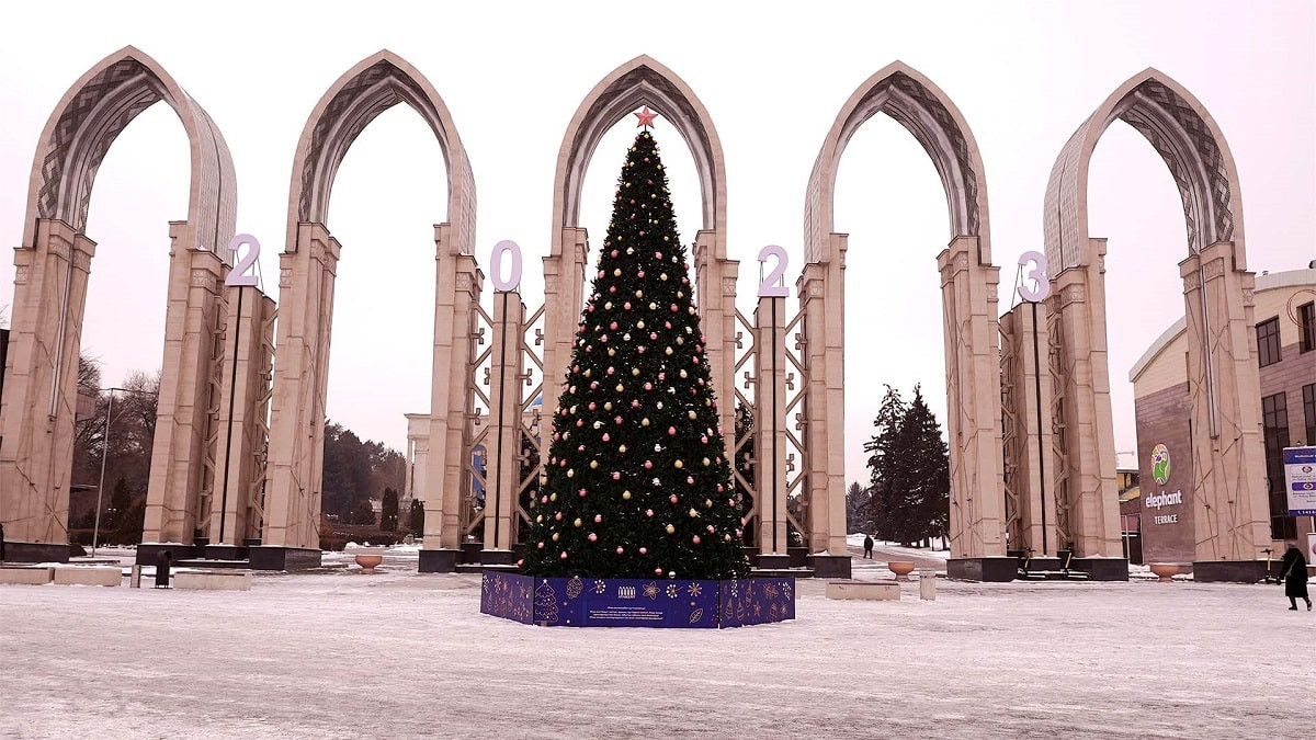 Погода в Алматы с 26 декабря 2022 по 1 января 2023