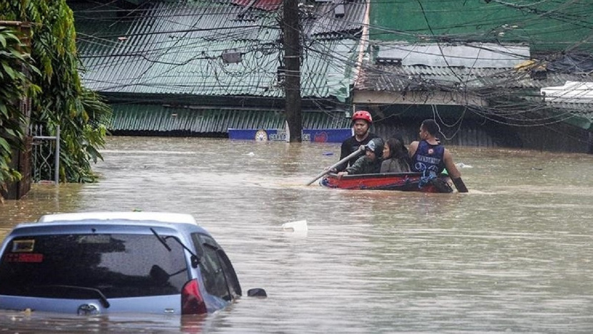 Филиппиндегі су тасқынынан 46 мың адам эвакуацияланды