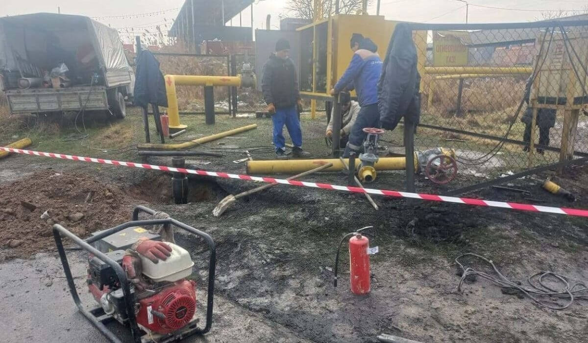 В Шымкенте более 600 домов остались без газа 