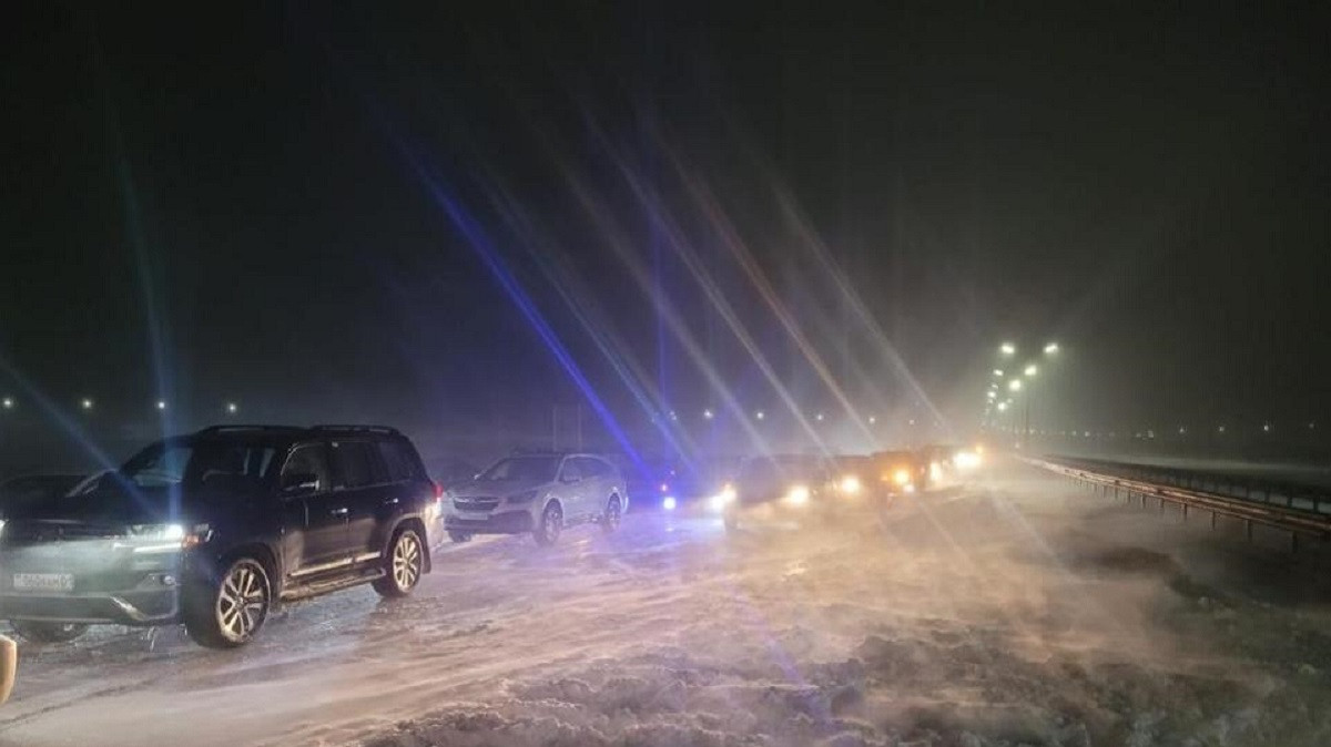  Непогода в Казахстане: закрыты 109 участков автодорог