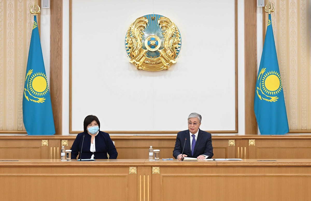 Касым-Жомарт Токаев провел встречу с судьями Конституционного Суда