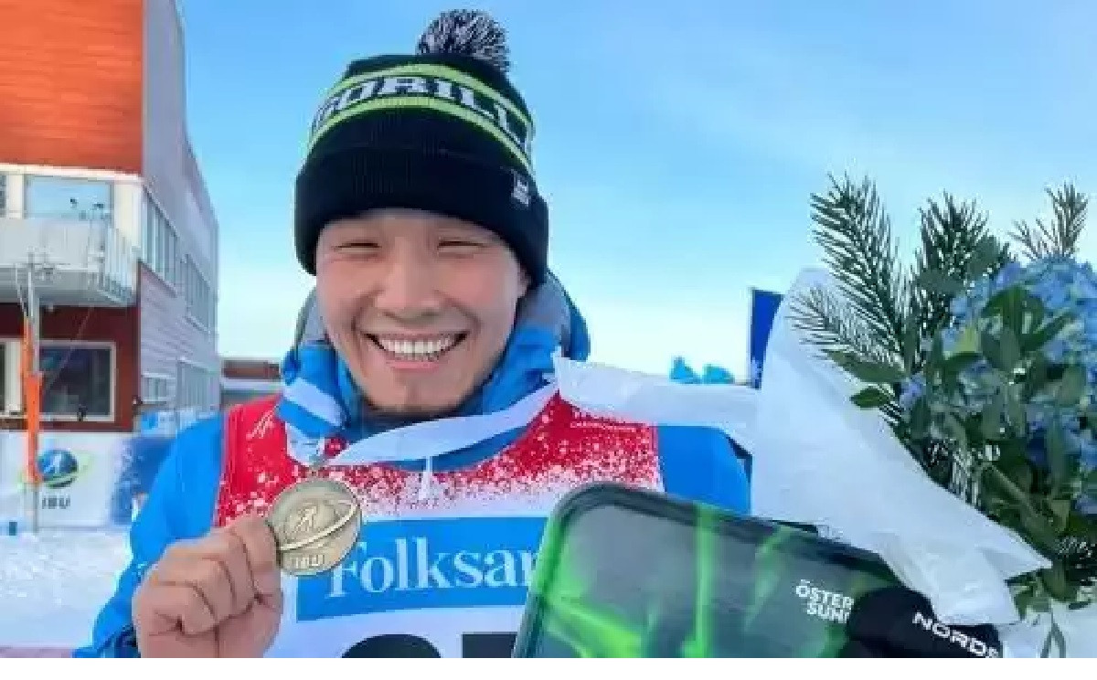 Чемпионат мира: казахстанский паралыжник завоевал бронзу