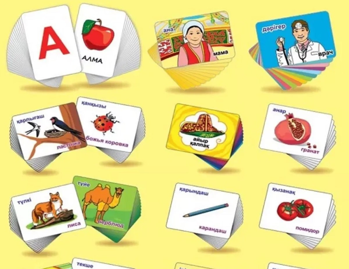 Уроки казахского для начинающих. Казахский язык для детей. Карточки по казахскому языку. Карточки для изучения. Уроки казахского языка для детей.