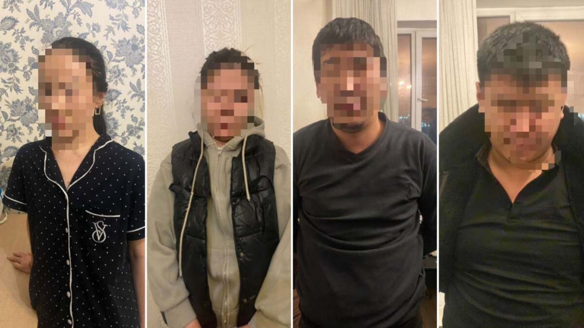 Спецоперация в Алматы: полицейские задержали группу интернет-мошенников