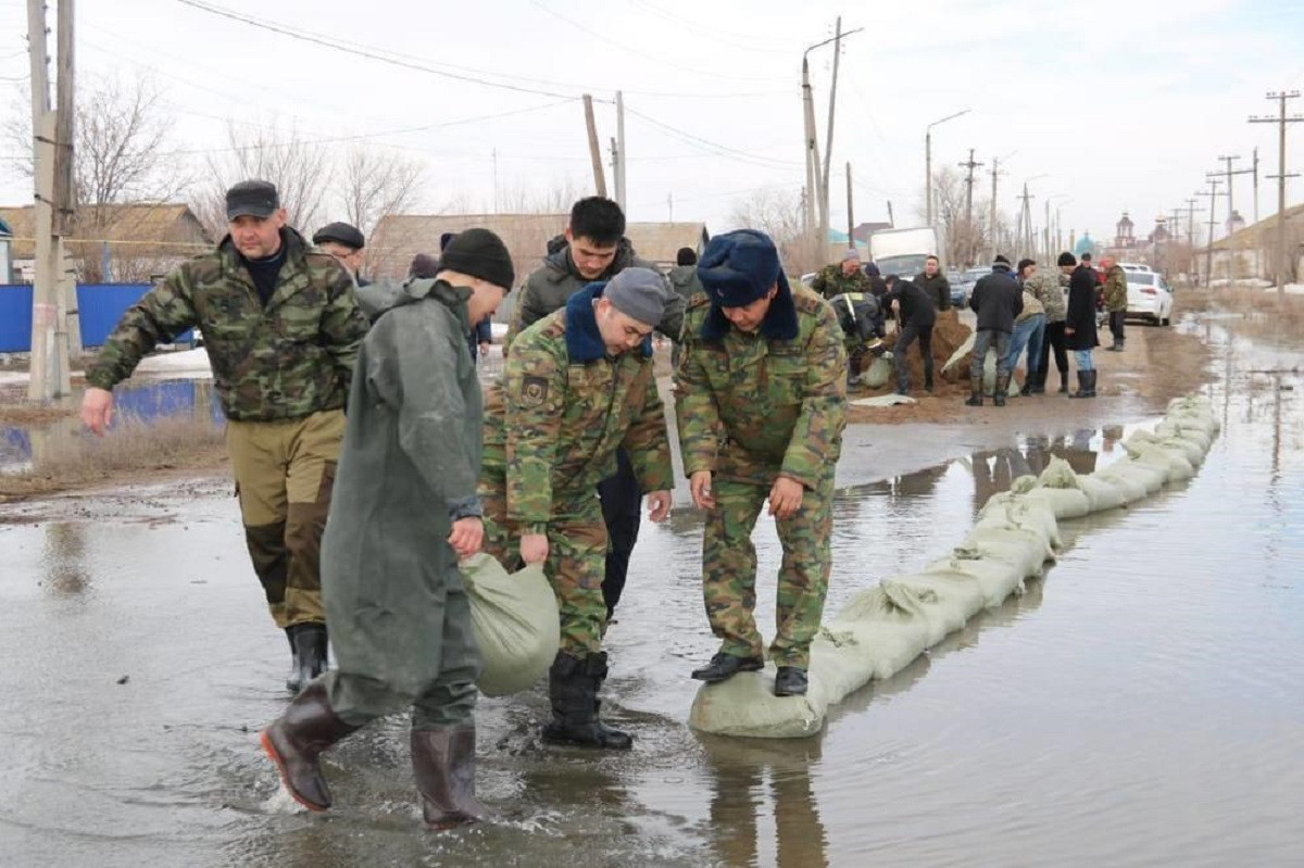  Большая часть Казахстана находится в зоне риска подтопления