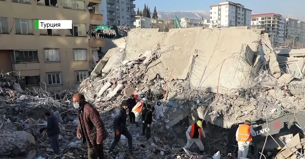 Землетрясение в Турции: число жертв превысило 36 тысяч человек 