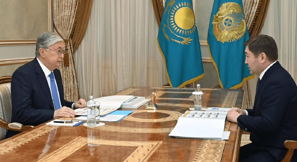 Президент Казахстана принял акима Шымкента 