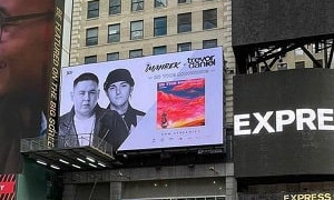 Нью-Йорктің Times Square алаңында Imanbek-тің суреті жарияланды