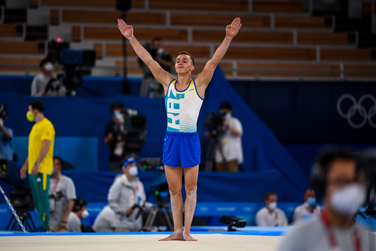 Казахстанский гимнаст завоевал золото на этапе Кубка мира