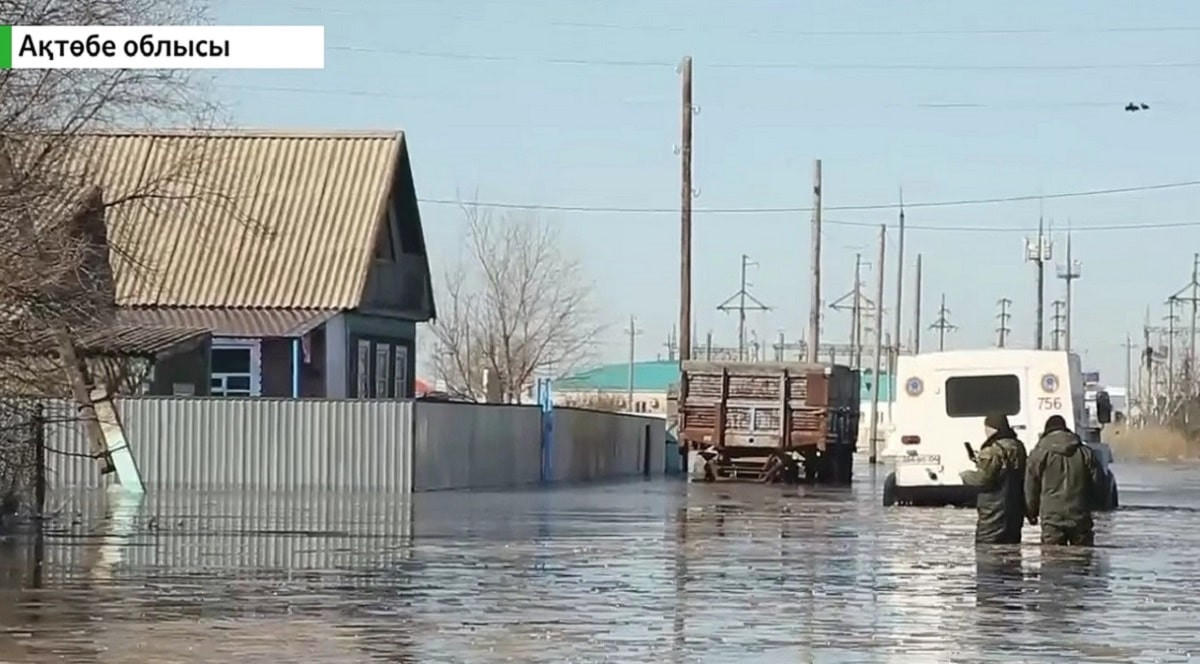 Ущерб от стихии: более 50 домов подтоплено в Актюбинской области 