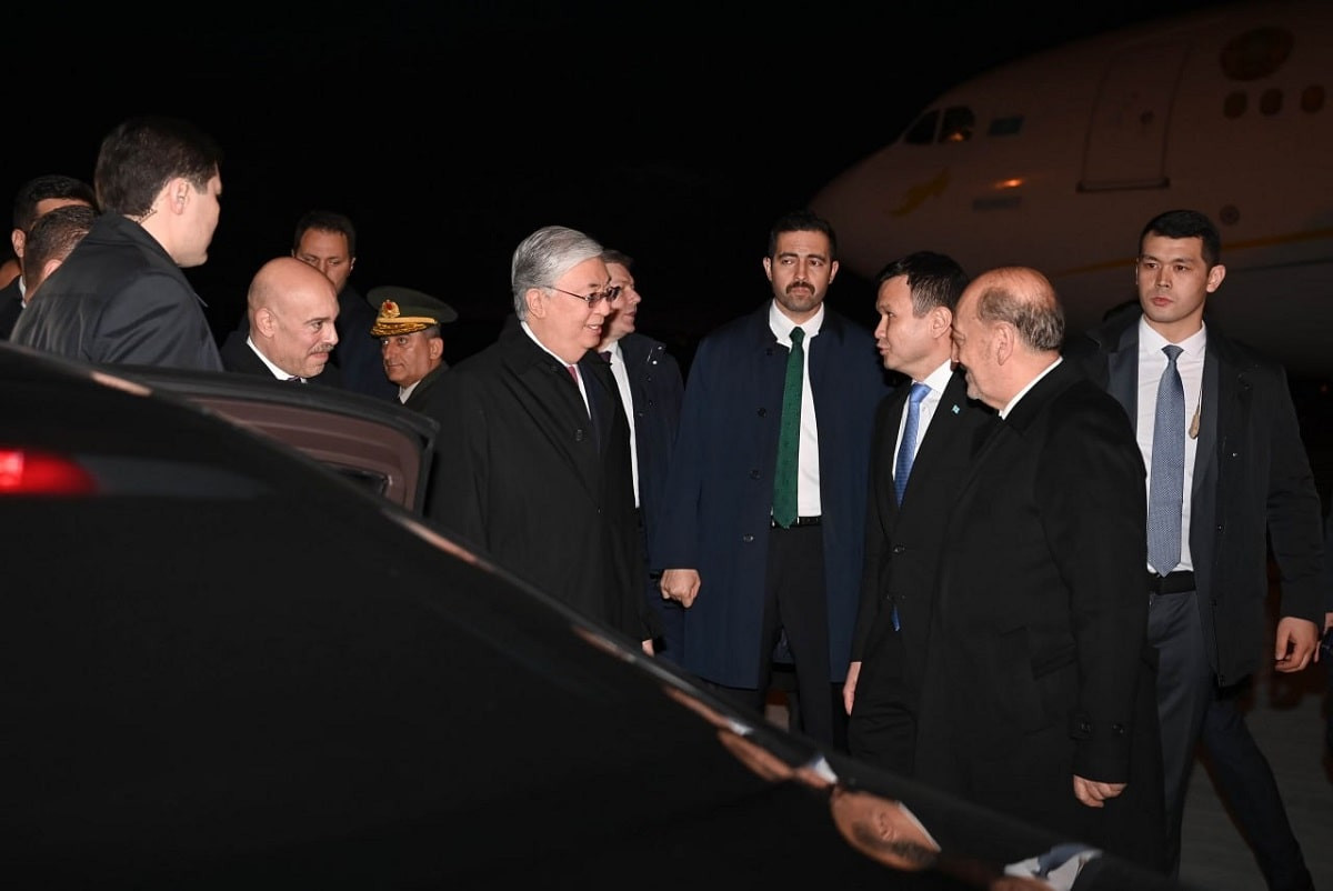 Президент Казахстана прибыл с рабочим визитом в Анкару