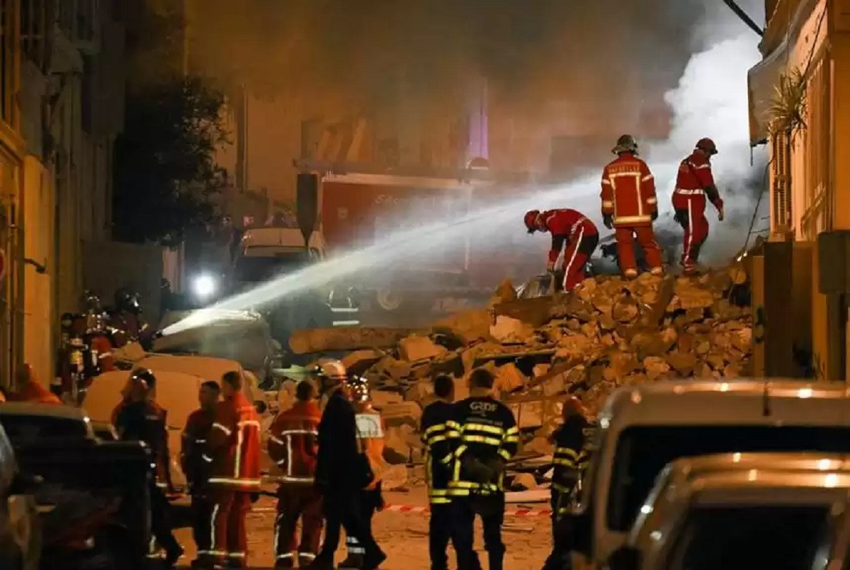 В центре Марселя обрушился жилой дом: есть пострадавшие