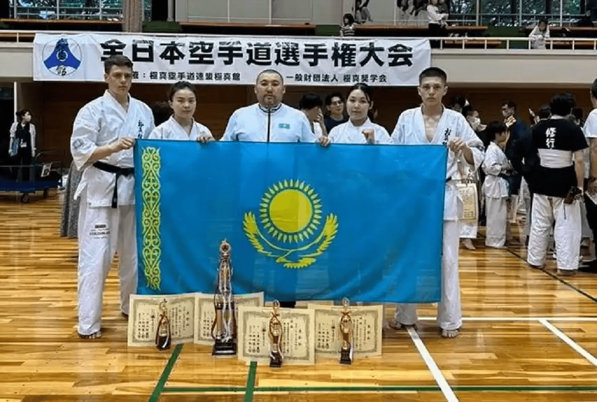 Казахстанские спортсмены выиграли чемпионат Японии по карате