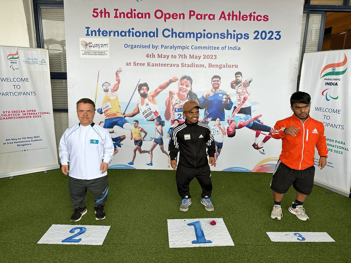Параатлеты из Казахстана стали призерами в Индии
