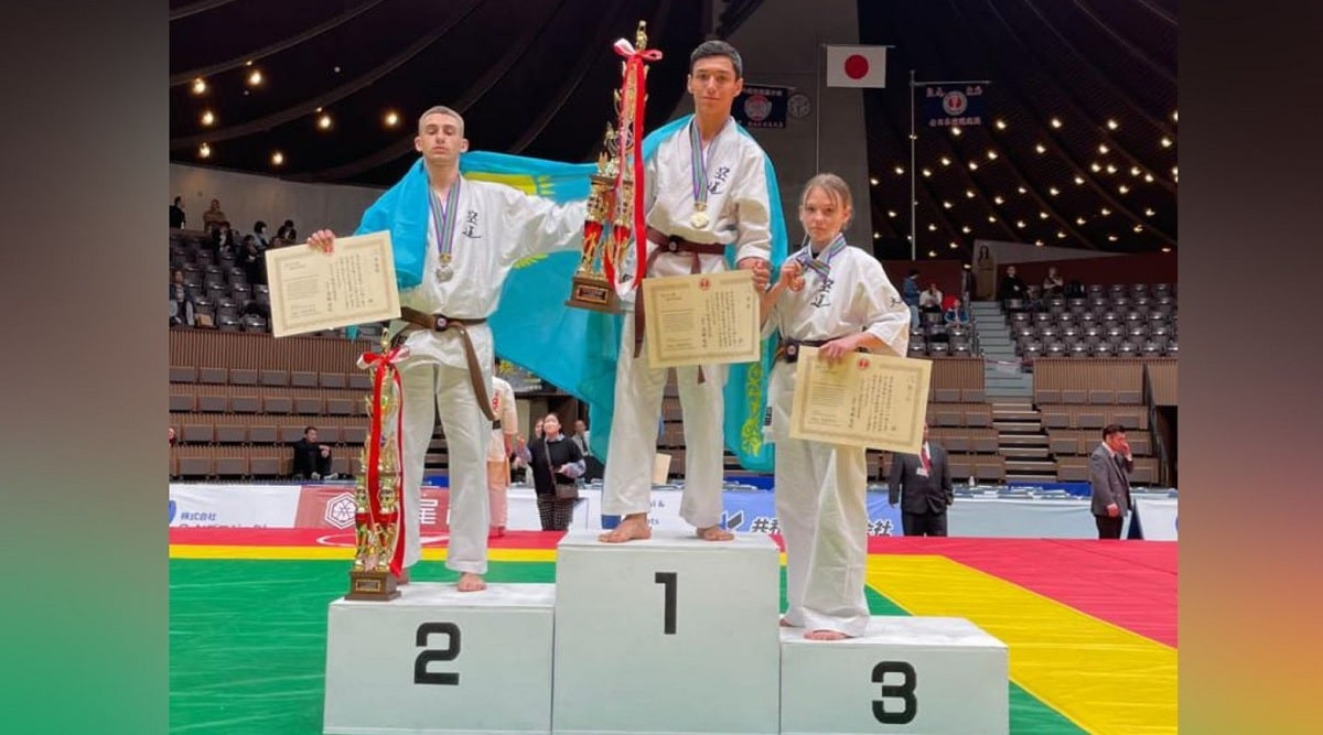 Из Японии с победой: казахстанский спортсмен завоевал "золото" на ЧМ по кудо