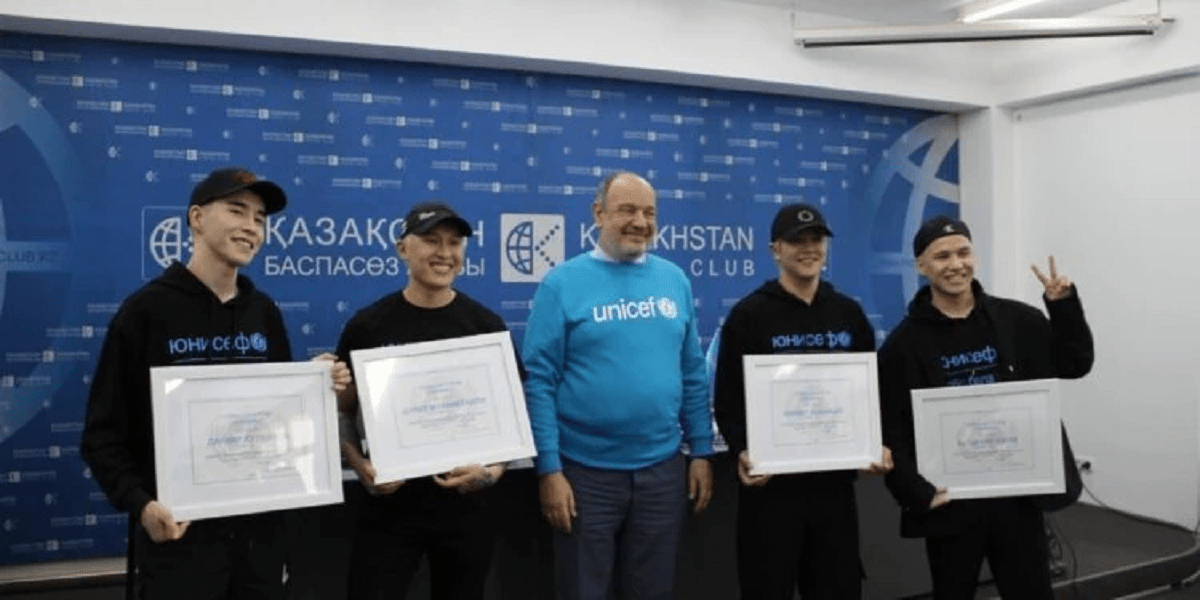 Казахстанская музыкальная группа стала послом доброй воли ЮНИСЕФ