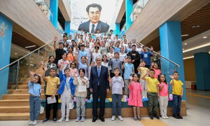 Президент посетил Центр инновационного творчества школьников в Алматы 