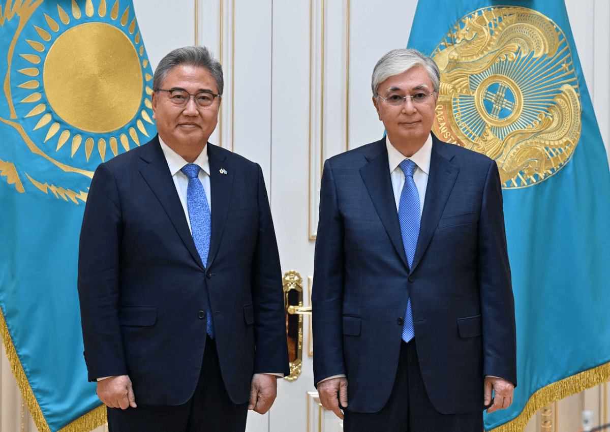 Президент Казахстана обсудил с главой МИД Республики Корея перспективы развития двустороннего сотрудничества