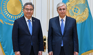 Президент Казахстана обсудил с главой МИД Республики Корея перспективы развития двустороннего сотрудничества