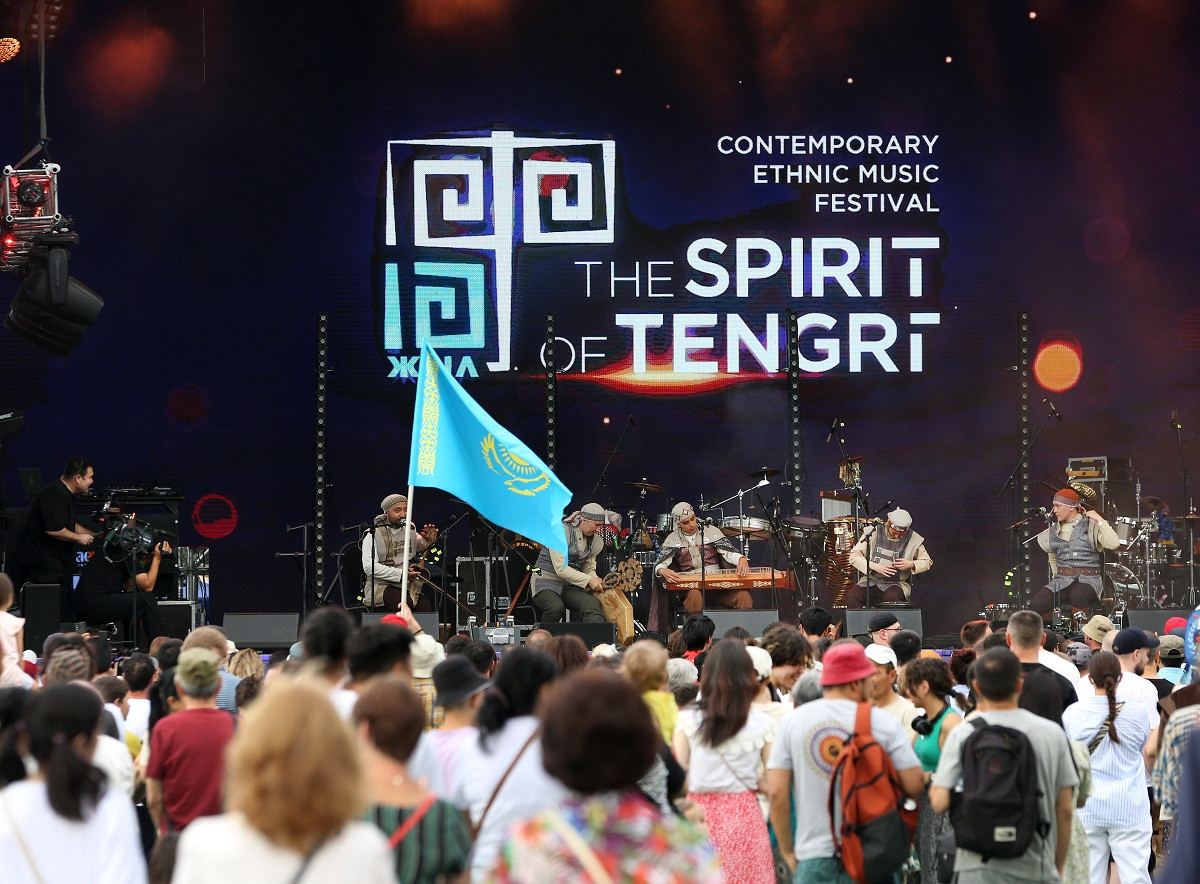 Юбилейный фестиваль этнической музыки The Spirit of Tengri проходит в Алматы