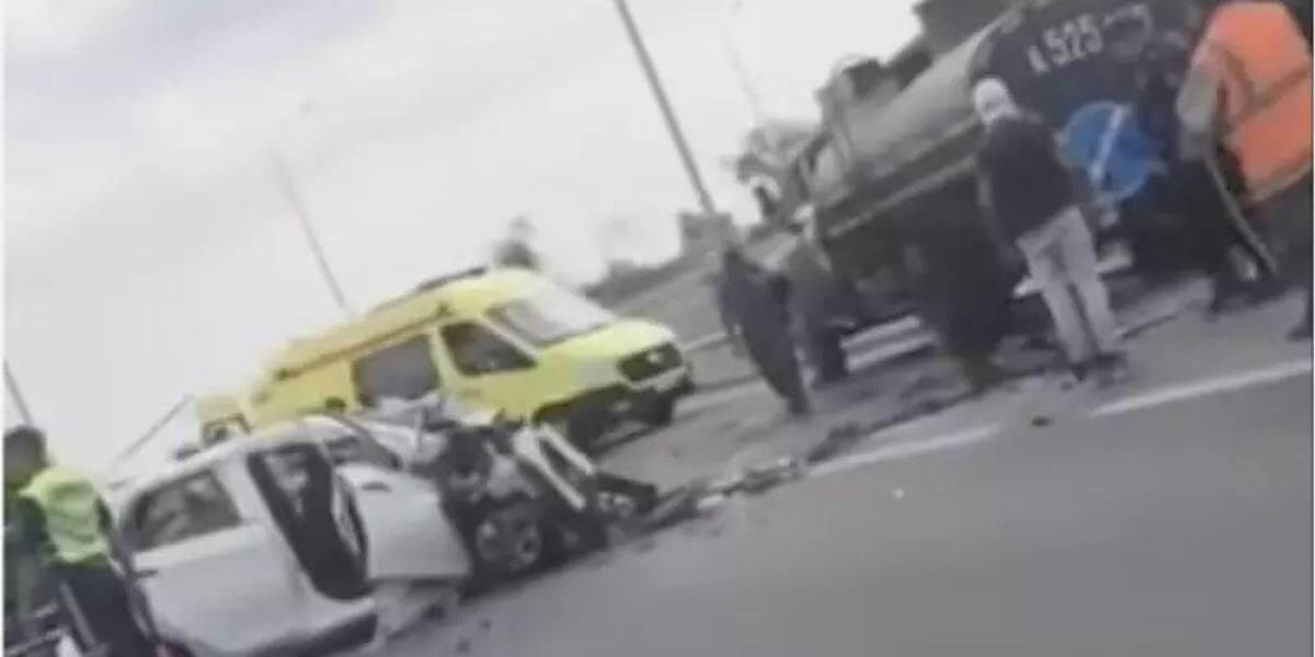 Үлкен Алматы айналма жолында көліктер соқтығысып, екі адам мерт болды