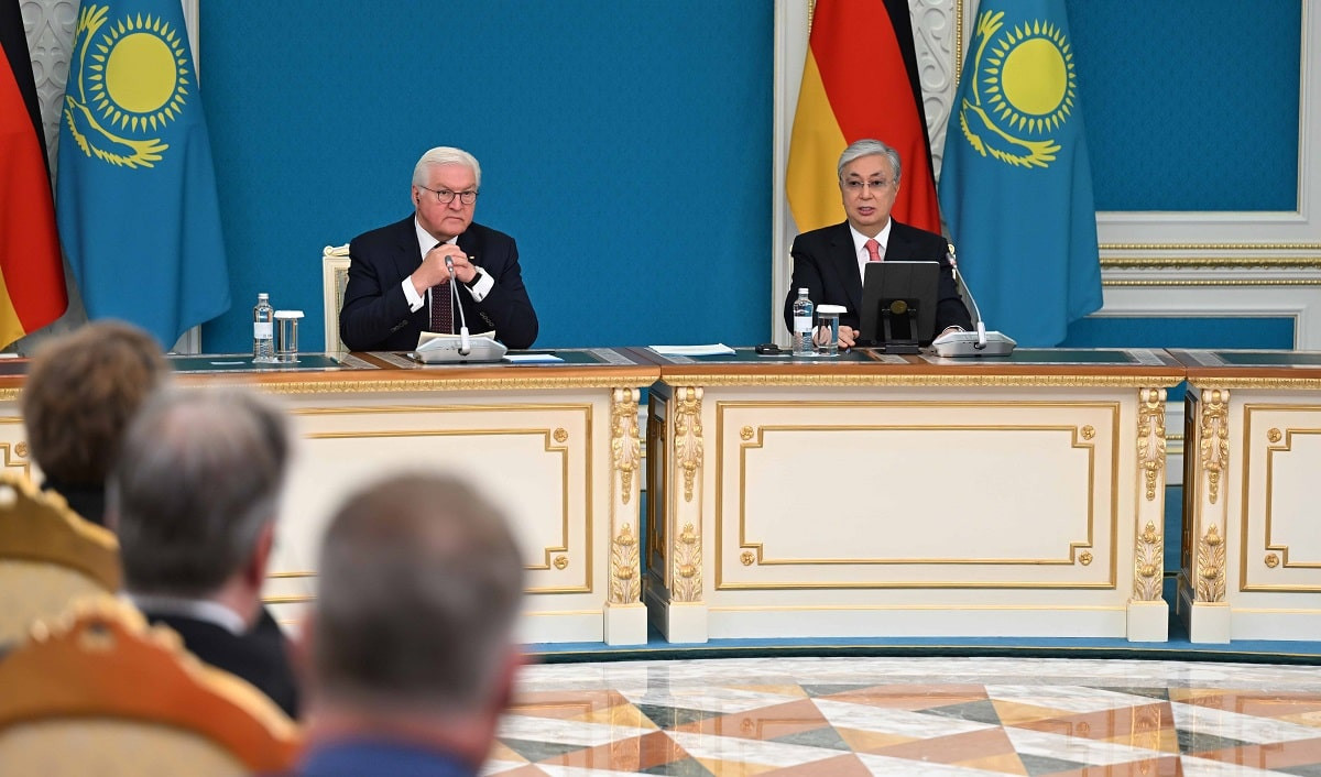 Президенты Казахстана и Германии сделали совместное заявление для СМИ