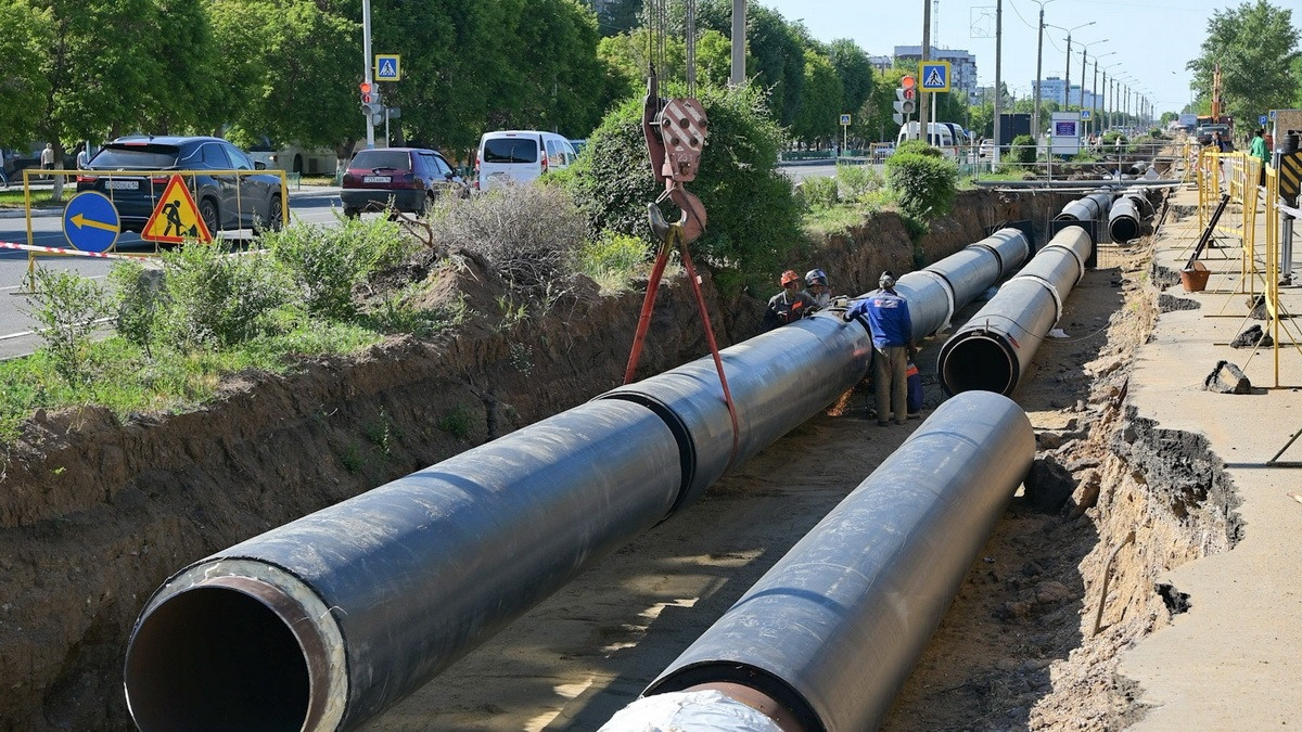 Как проходит реконструкция инженерных сетей в Алматы