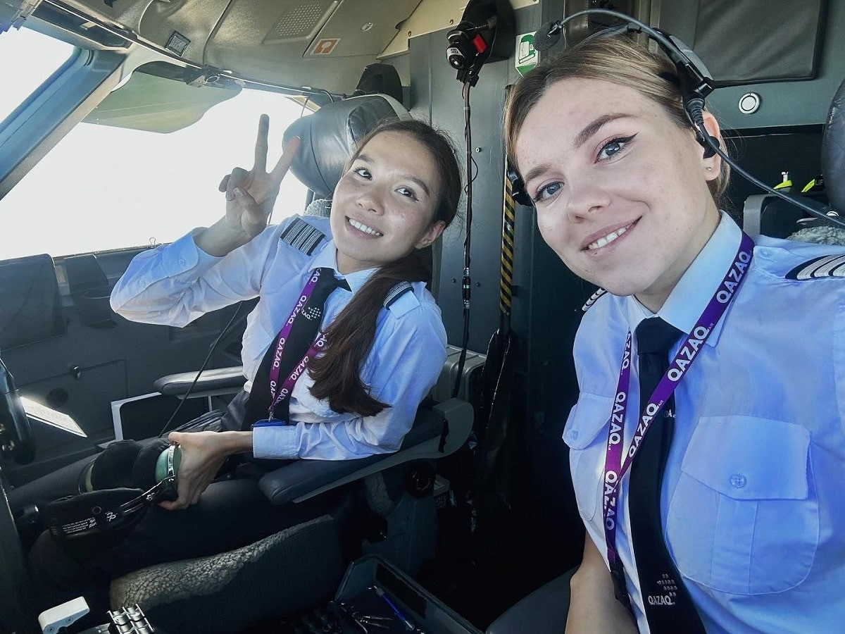 Леди в авиации: первый в истории рейс с женским экипажем состоялся