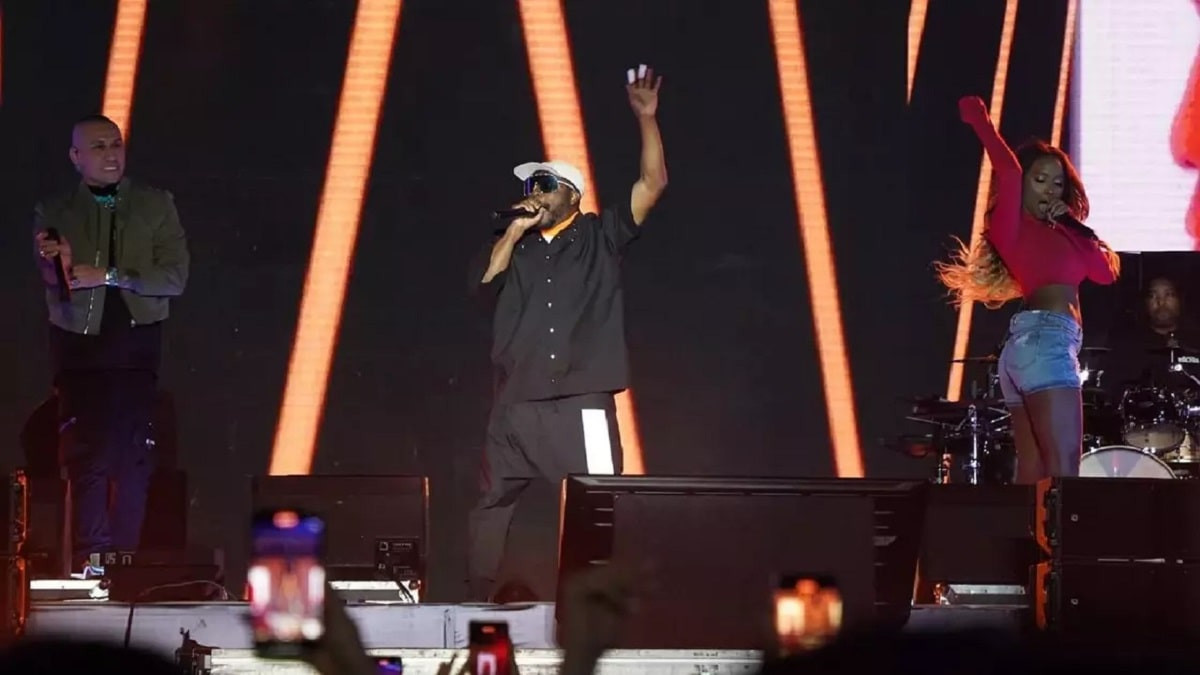 Легендарная группа Black Eyed Peas выступила во второй день фестиваля Азия  Дауысы