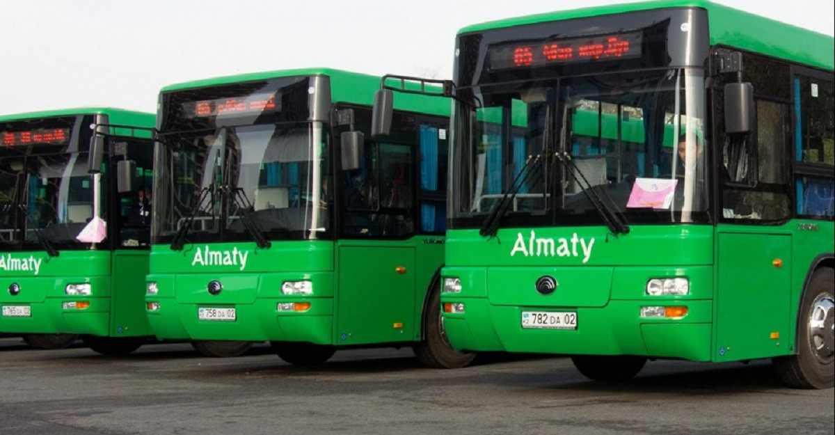 В Алматы обновляют дизельные автобусы на городских маршрутах