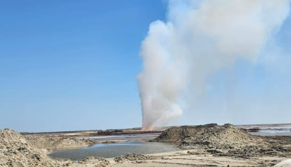 Пожар на месторождении: третий месяц горит скважина в Мангистауской области