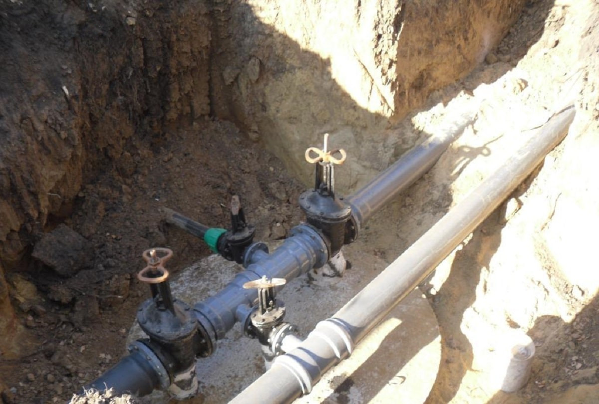 Как в Алмалинском районе реконструируют канализацию и водопровод