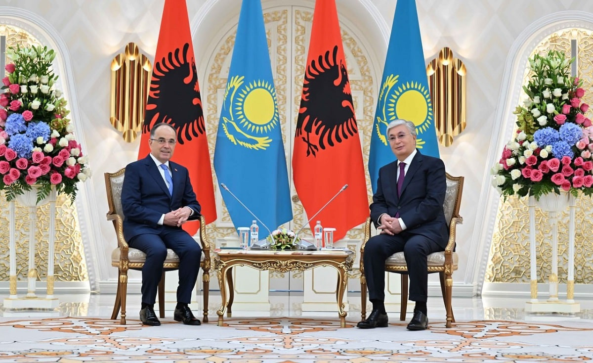 Исторический визит: в Казахстан впервые прибыл Президент Албании