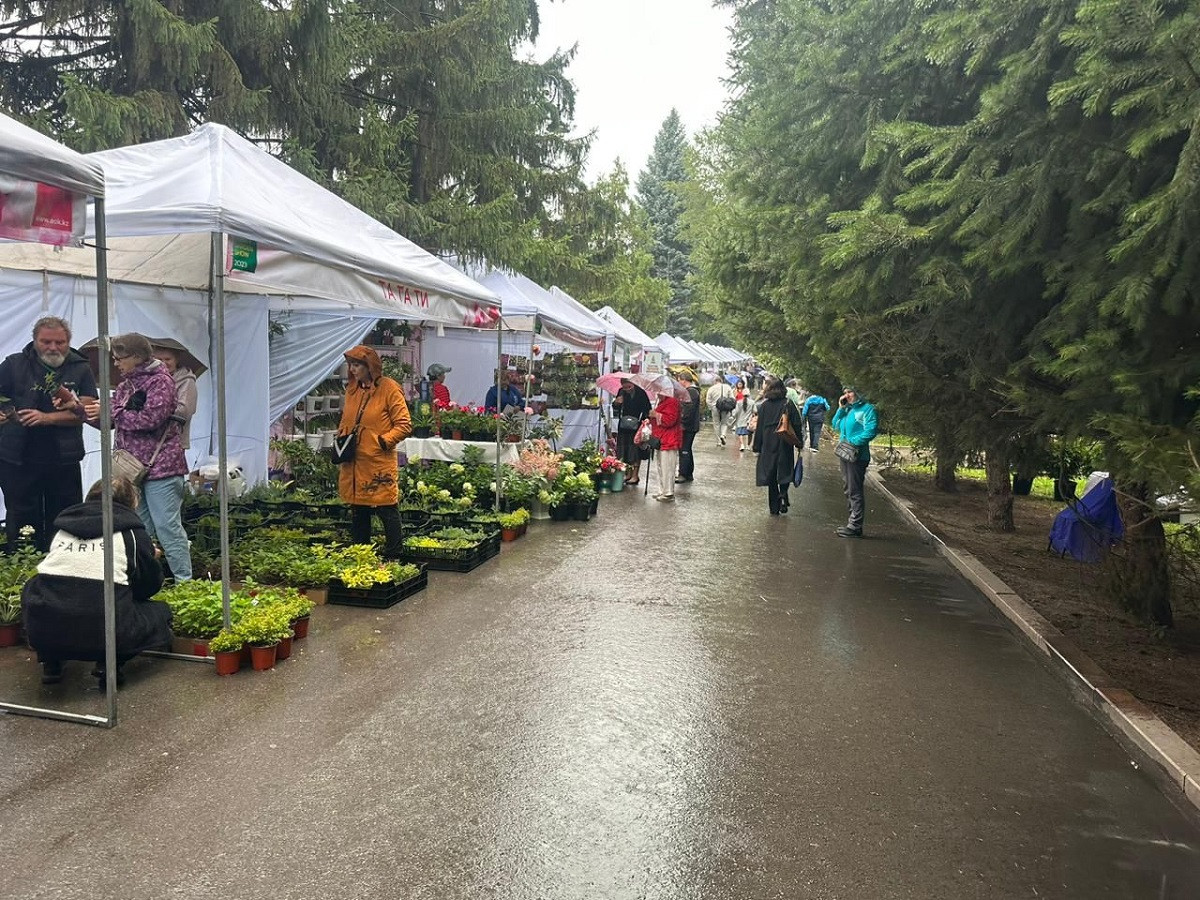 Ко Дню города: в Алматы проходит международный фестиваль садов, цветов и ландшафтного искусства