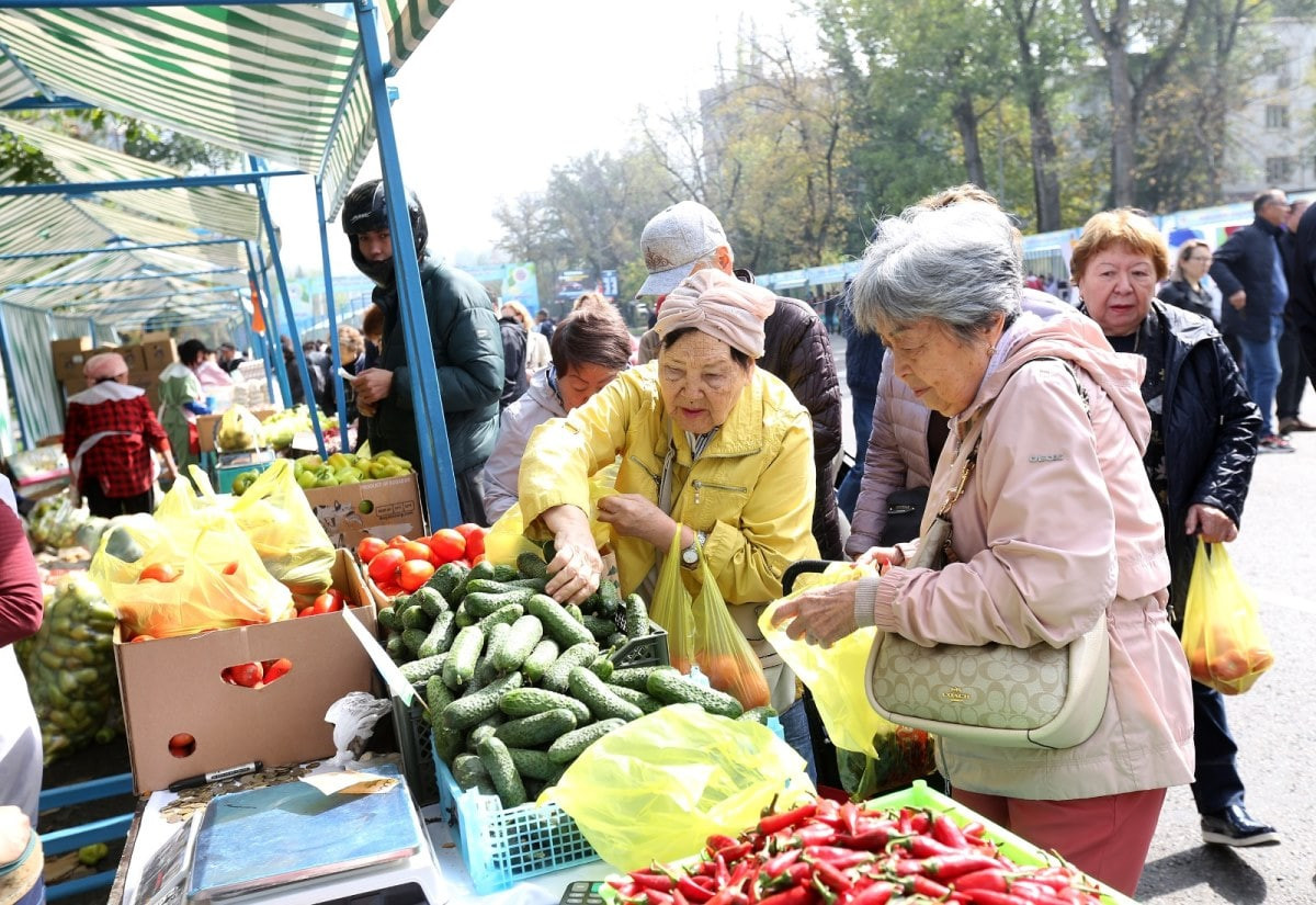 Приемлемые цены и овощное изобилие увидели алматинцы на ярмарке