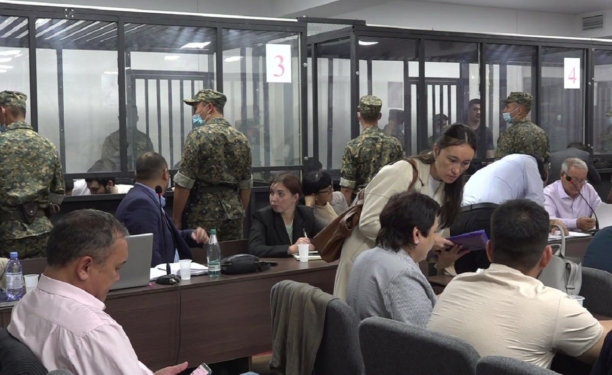 Процесс идет: в Алматы судят участников январских событий