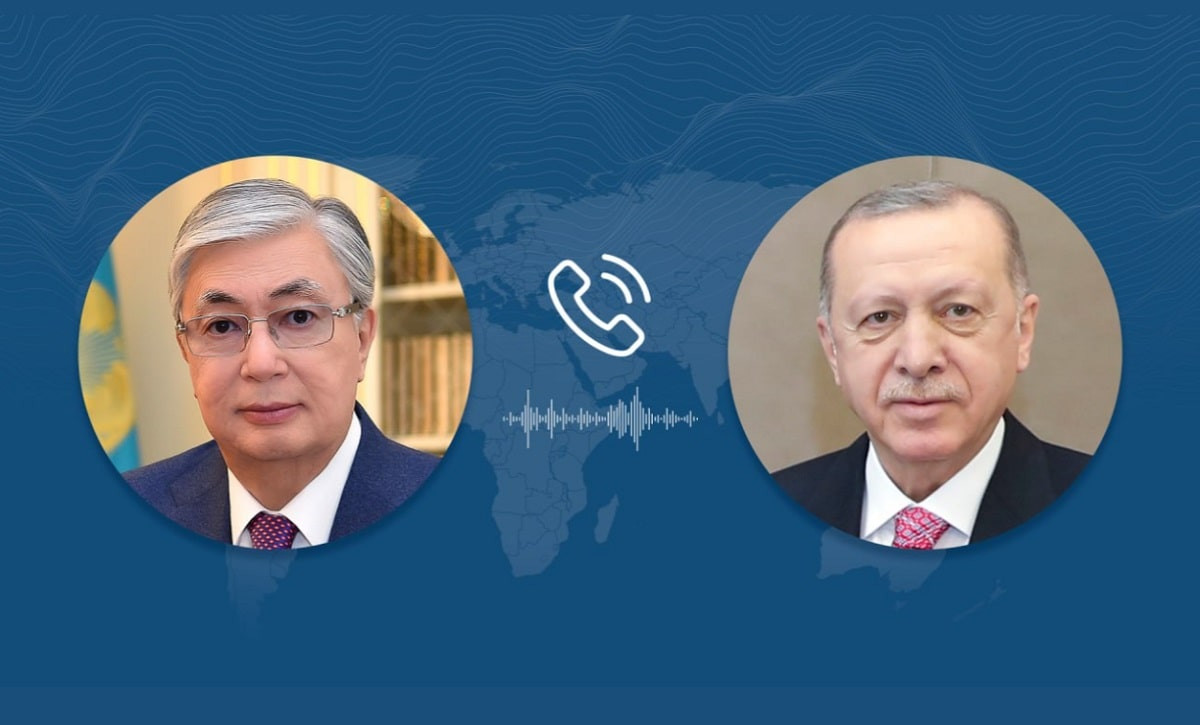 Токаев и Эрдоган поговорили по телефону