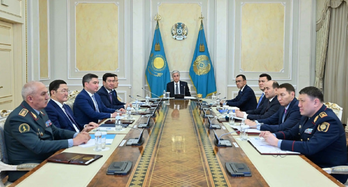 Президент Казахстана провел заседание Совета Безопасности