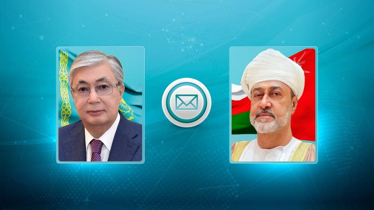 Касым-Жомарт Токаев поздравил Султана Омана с Национальным днем