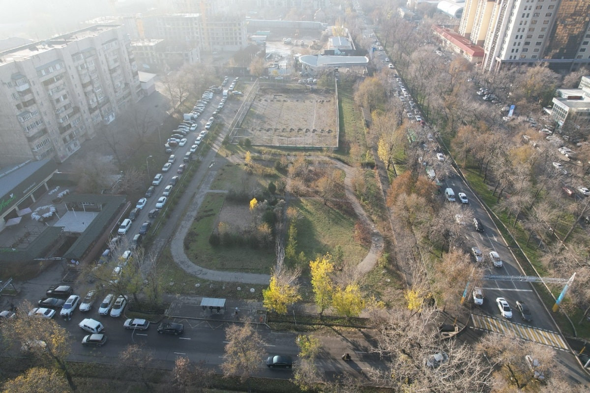 Детскую площадку и зону отдыха для горожан построят в Алматы