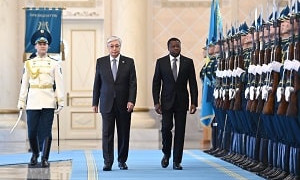 Президент Того Республикасының басшысын қарсы алды