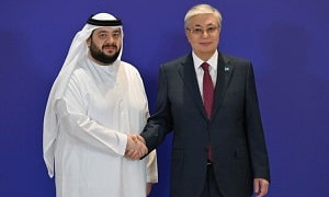Президент Казахстана Касым-Жомарт Токаев провел переговоры с министром инвестиций ОАЭ Мухаммедом аль-Сувейди
