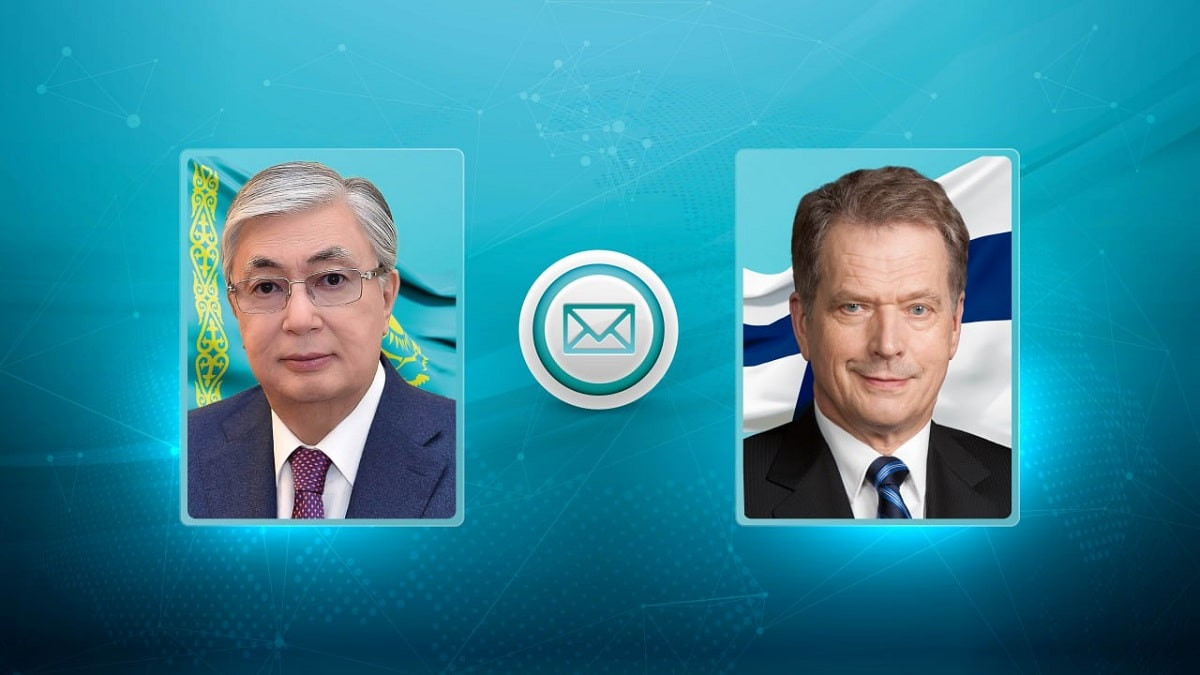 Касым-Жомарт Токаев направил поздравительную телеграмму Президенту Финляндии